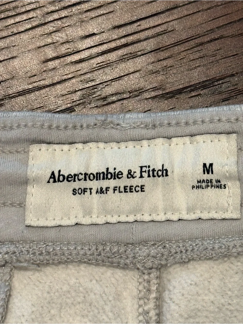 Abercrombie & Fitch Men's Gray Knit Jogger Sweatpants - Casual Comfort